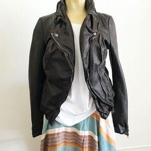 Muubaa Monteria leather jacket size UK10/US6